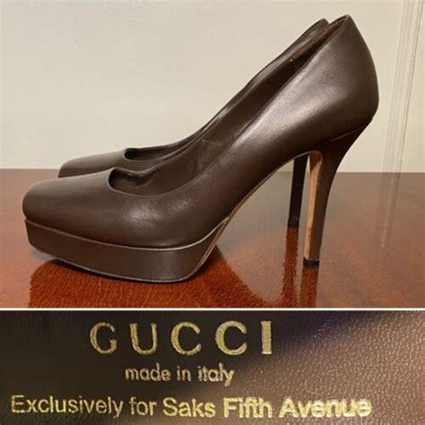 saks gucci heels.